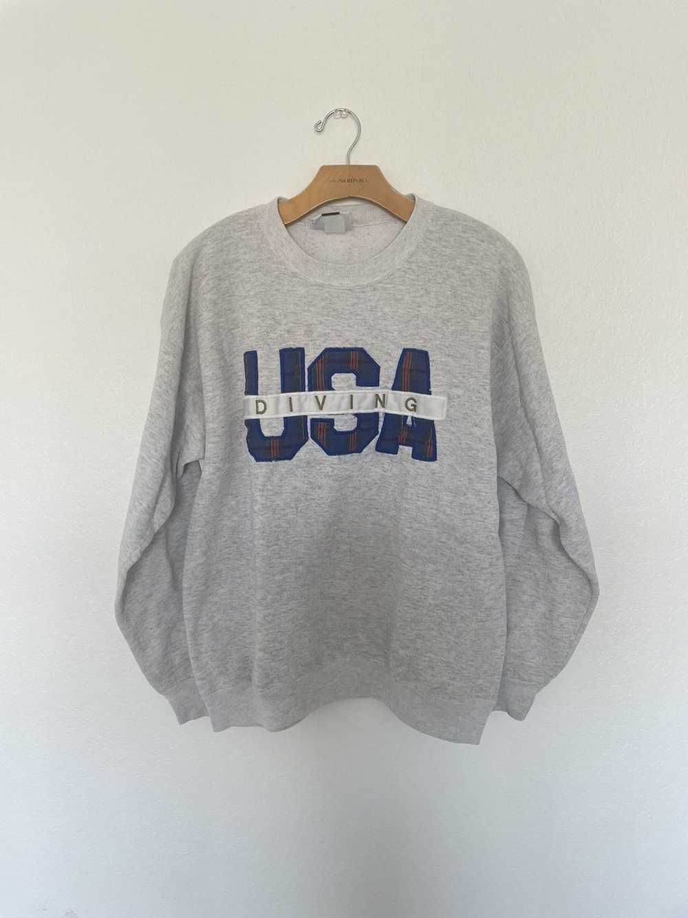 Lee × Vintage USA Grey Crewneck - image 1