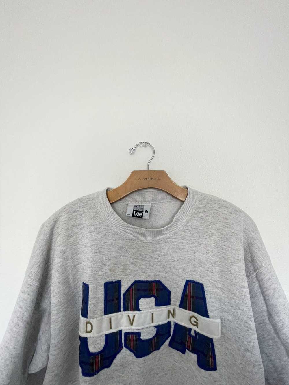 Lee × Vintage USA Grey Crewneck - image 4