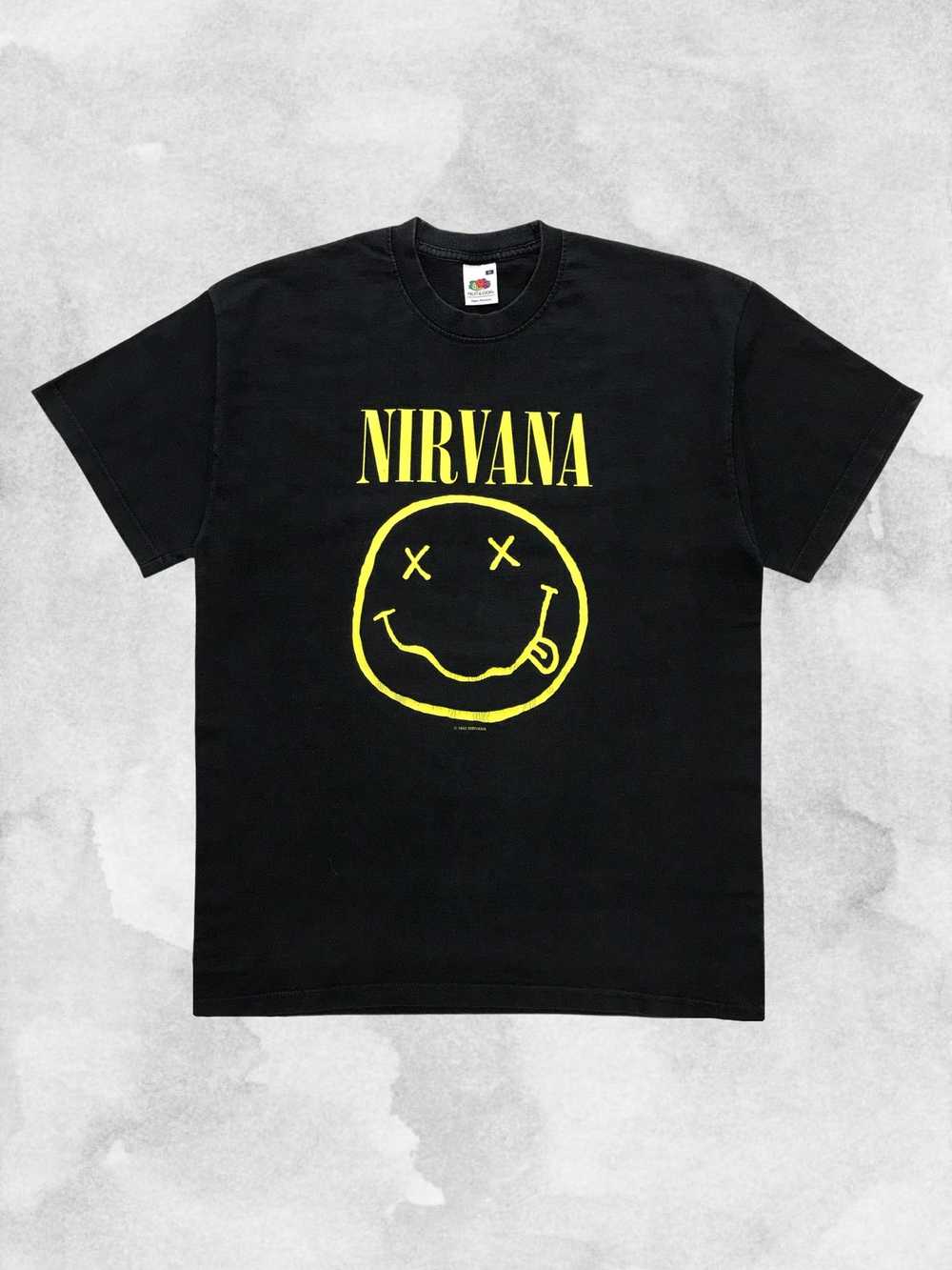 Band Tees × Nirvana × Vintage NIRVANA 1992 Vintag… - image 1