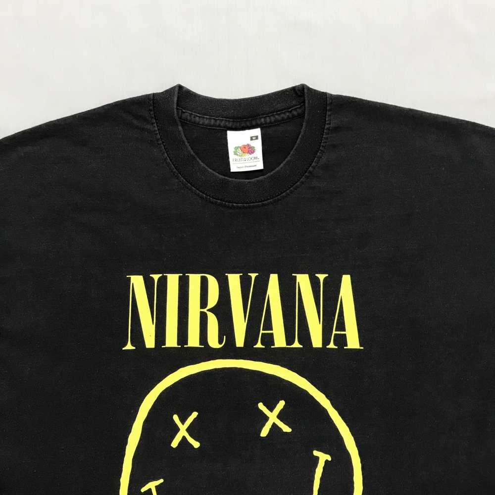 Band Tees × Nirvana × Vintage NIRVANA 1992 Vintag… - image 3