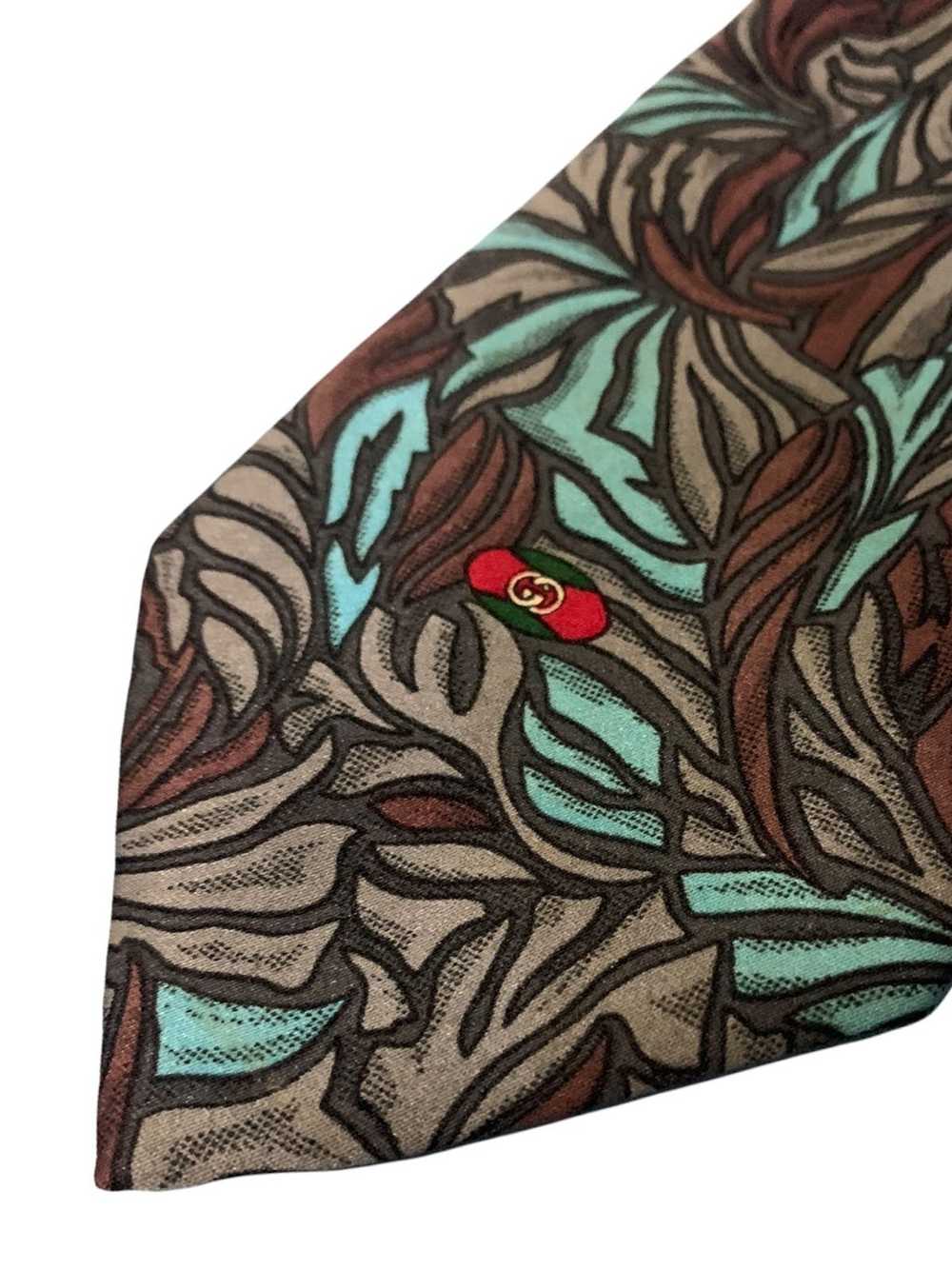 Gucci × Luxury Vintage Gucci Necktie - image 4