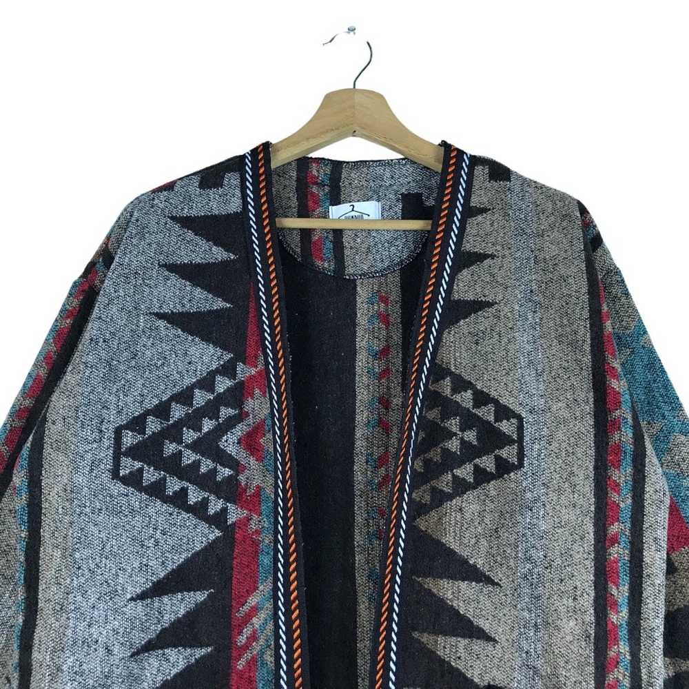 Vintage Vintage Patterned Native Navajo Tribal Az… - image 2