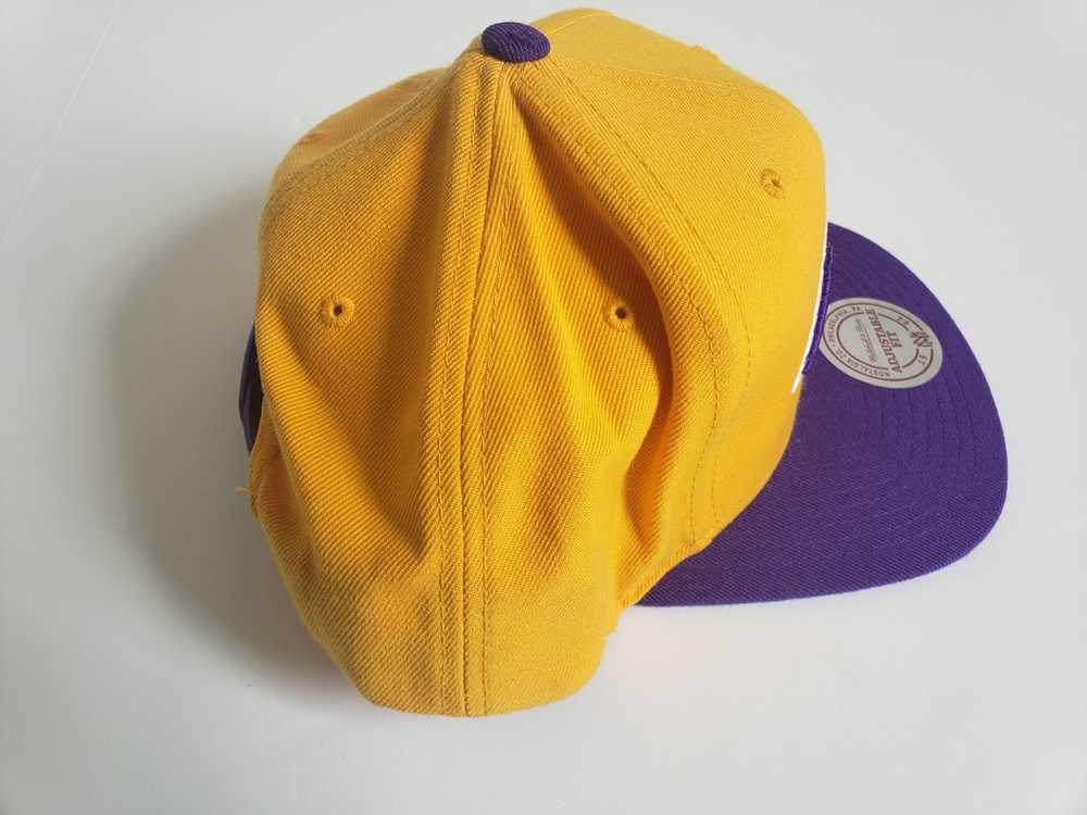 Vintage LA Lakers Hat Cap Snapback 80s Champions RARE Sport Caricature 3  Stripes