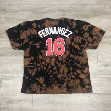 Jose Fernandez #16 Miami Marlins Majestic Stitched Jersey Size L Large