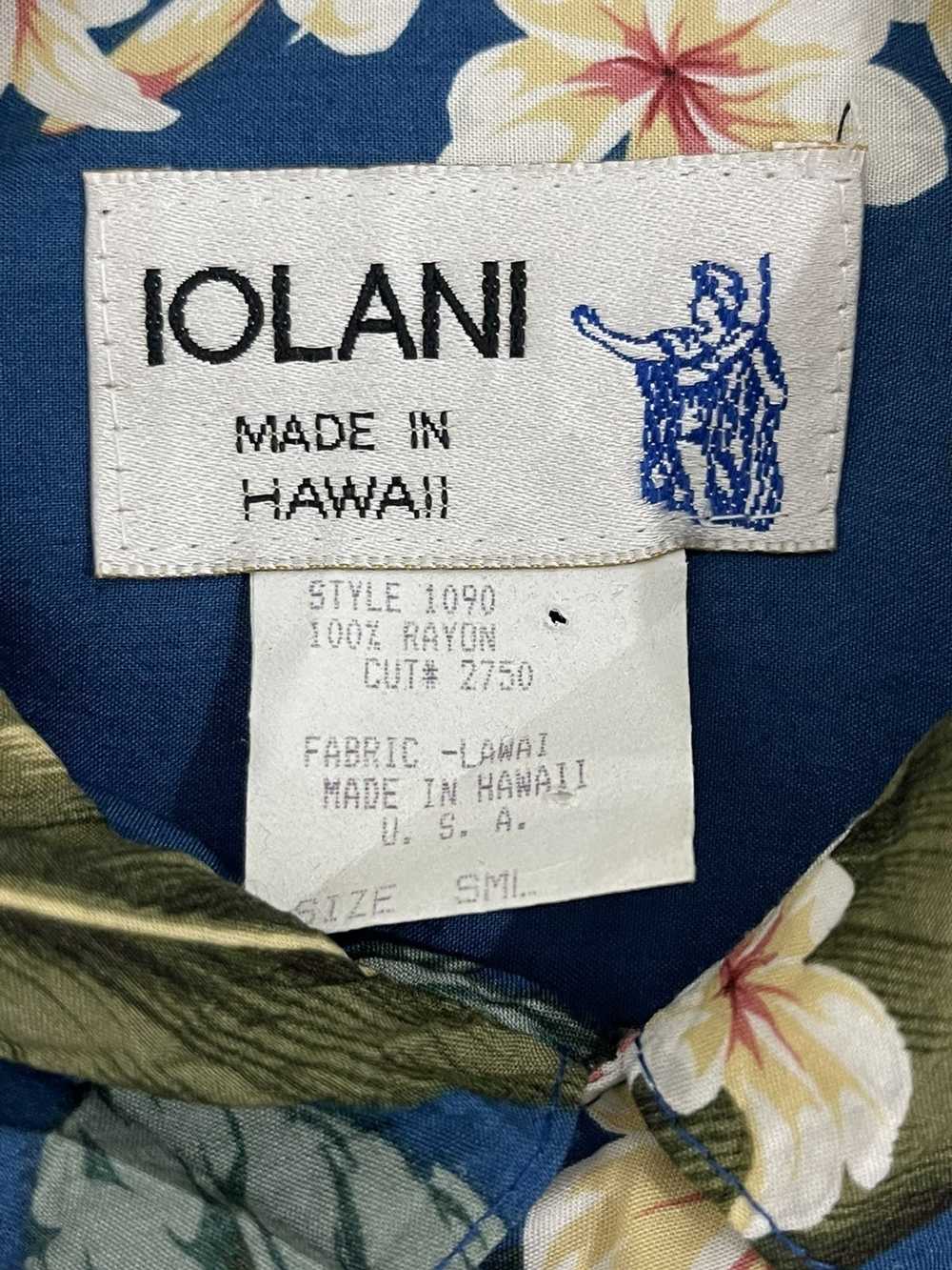 Hawaiian Shirt × Iolani × Made In Hawaii Vintage … - image 4
