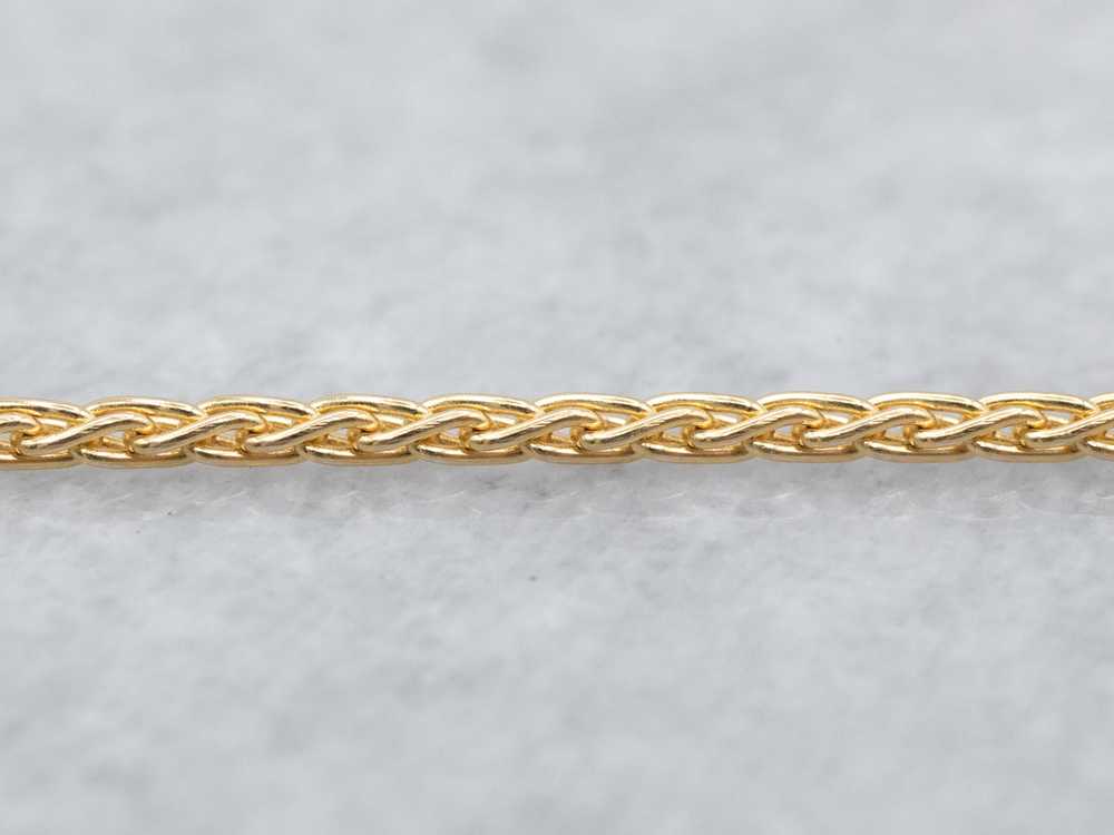 21-Inch Gold Wheat Chain - image 3