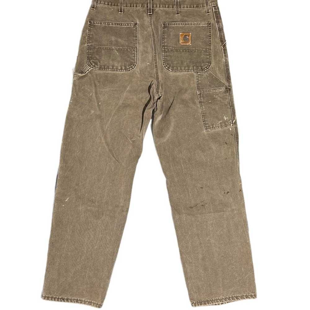 Carhartt Vintage Carhartt Thrashed Carpenter Jeans - image 1