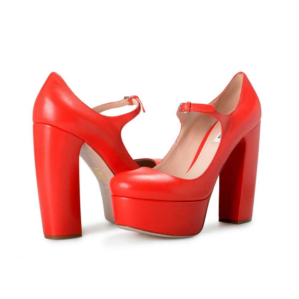 Miu Miu Leather heels - image 8