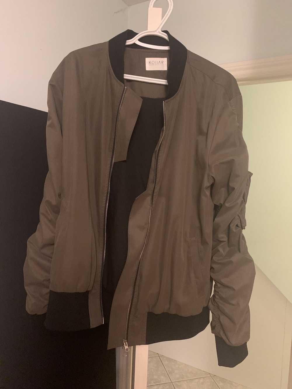 Kollar Clothing Kollar Olive Bomber Jacket - image 1