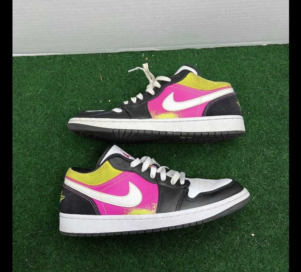 Nike used nike air jordan 1 low ‘spray paint’ - image 3