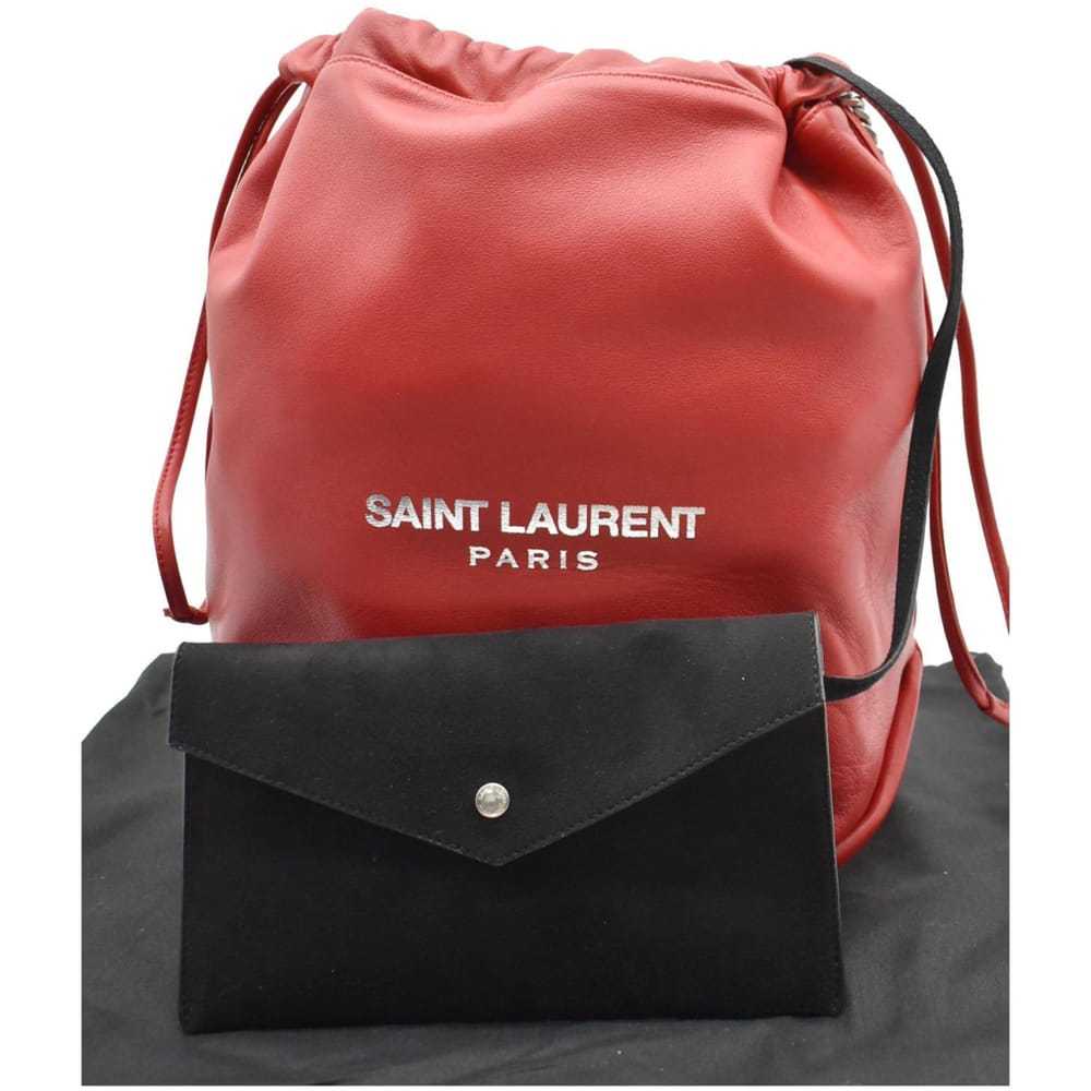 Saint Laurent Teddy leather handbag - image 10