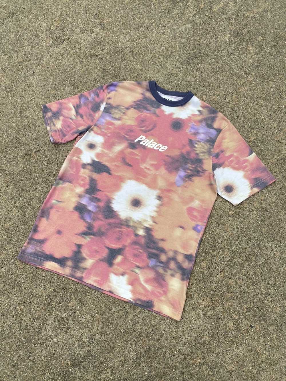 Palace × Streetwear Palace Blurry Flower Ringer S… - image 1