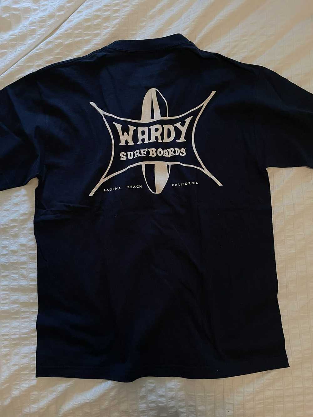 Surf Style Wardy Surfboards vintage tshirt - image 1