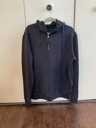 Allsaints bella zip online sweatshirt