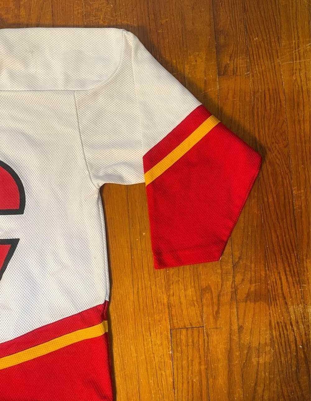 Athletic Vintage Calgary Flames Hockey Jersey-YTH… - image 4