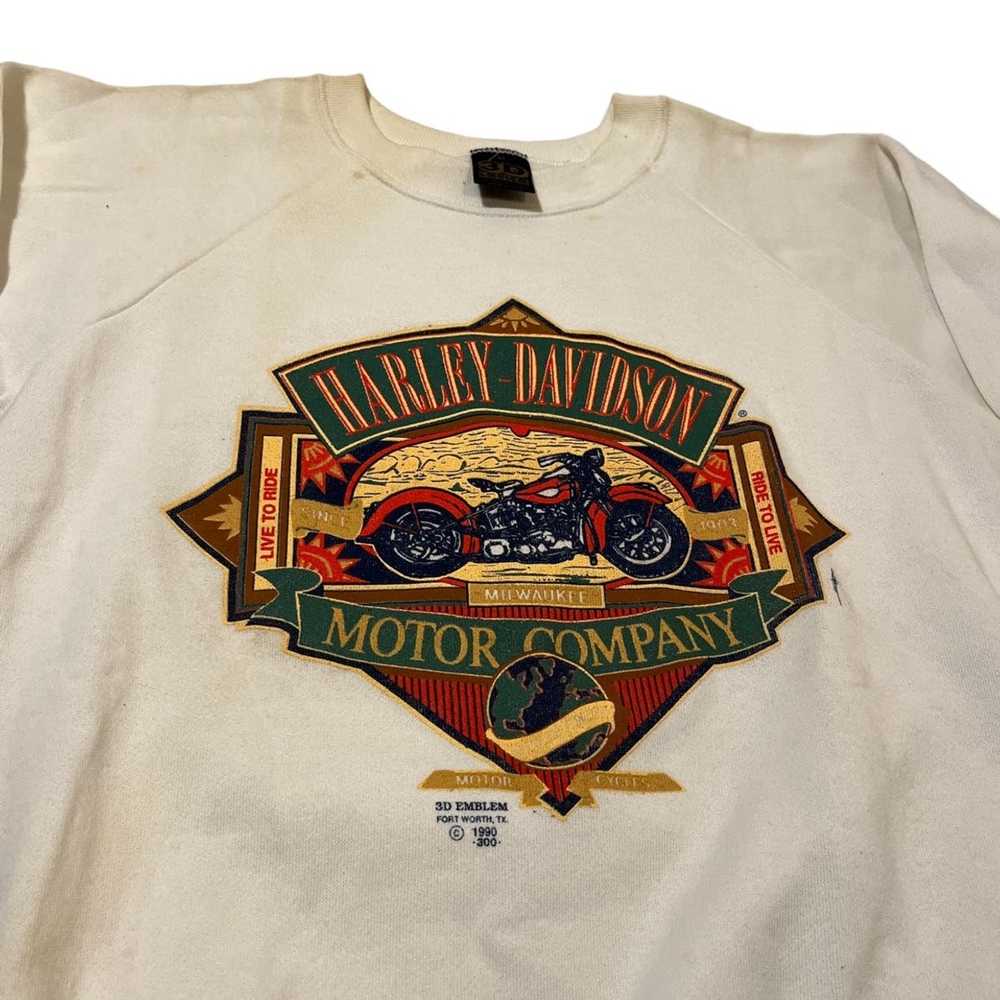 Delta × Harley Davidson × Vintage 1990 Harley Dav… - image 2