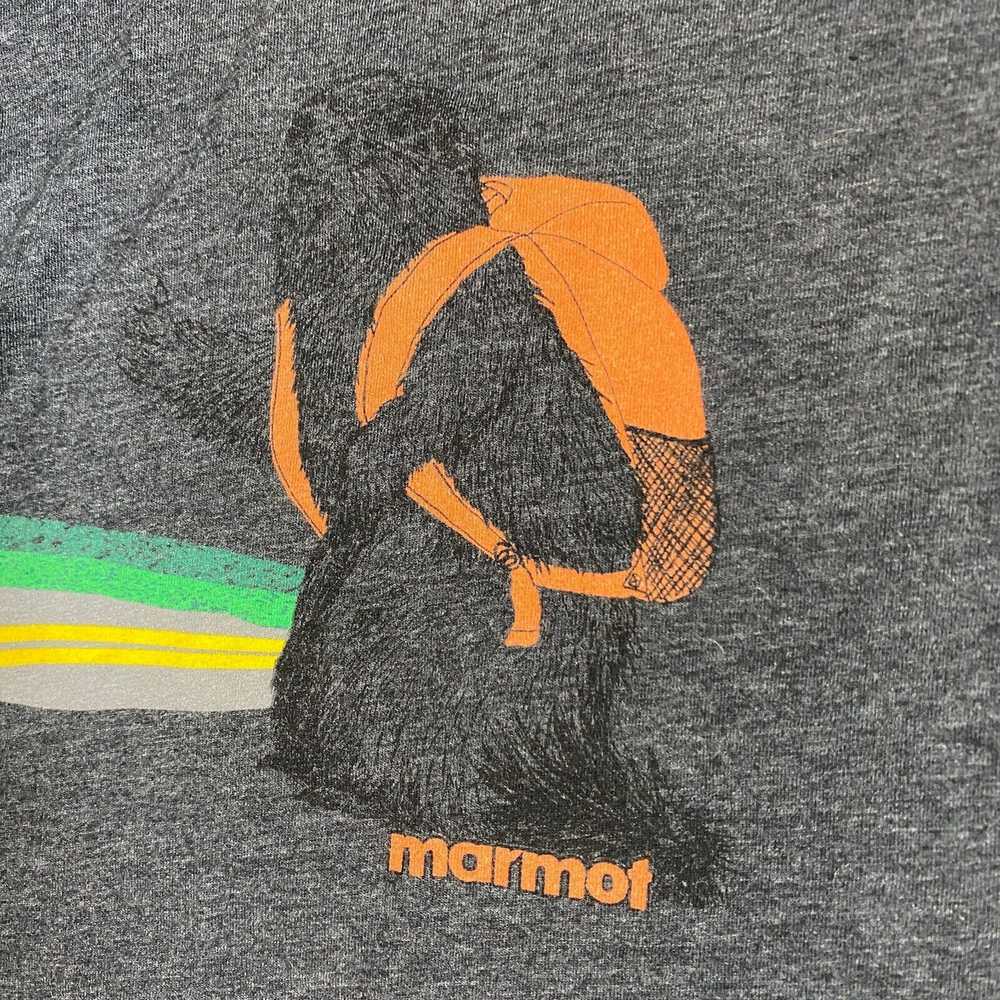 Marmot Marmot x Thread T-shirt M Gray Hitchiking … - image 2