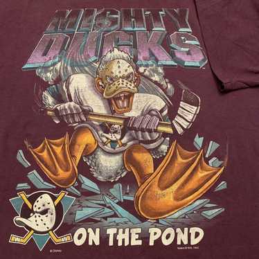 Vintage Anaheim Mighty Ducks T-shirt NHL Hockey 90s Disney – For All To Envy
