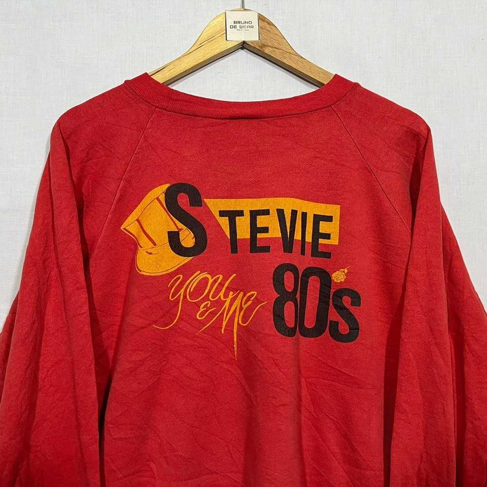 Band Tees × Vintage Vintage 1983's Stevie Wonder … - image 2