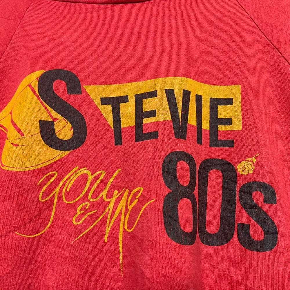 Band Tees × Vintage Vintage 1983's Stevie Wonder … - image 5