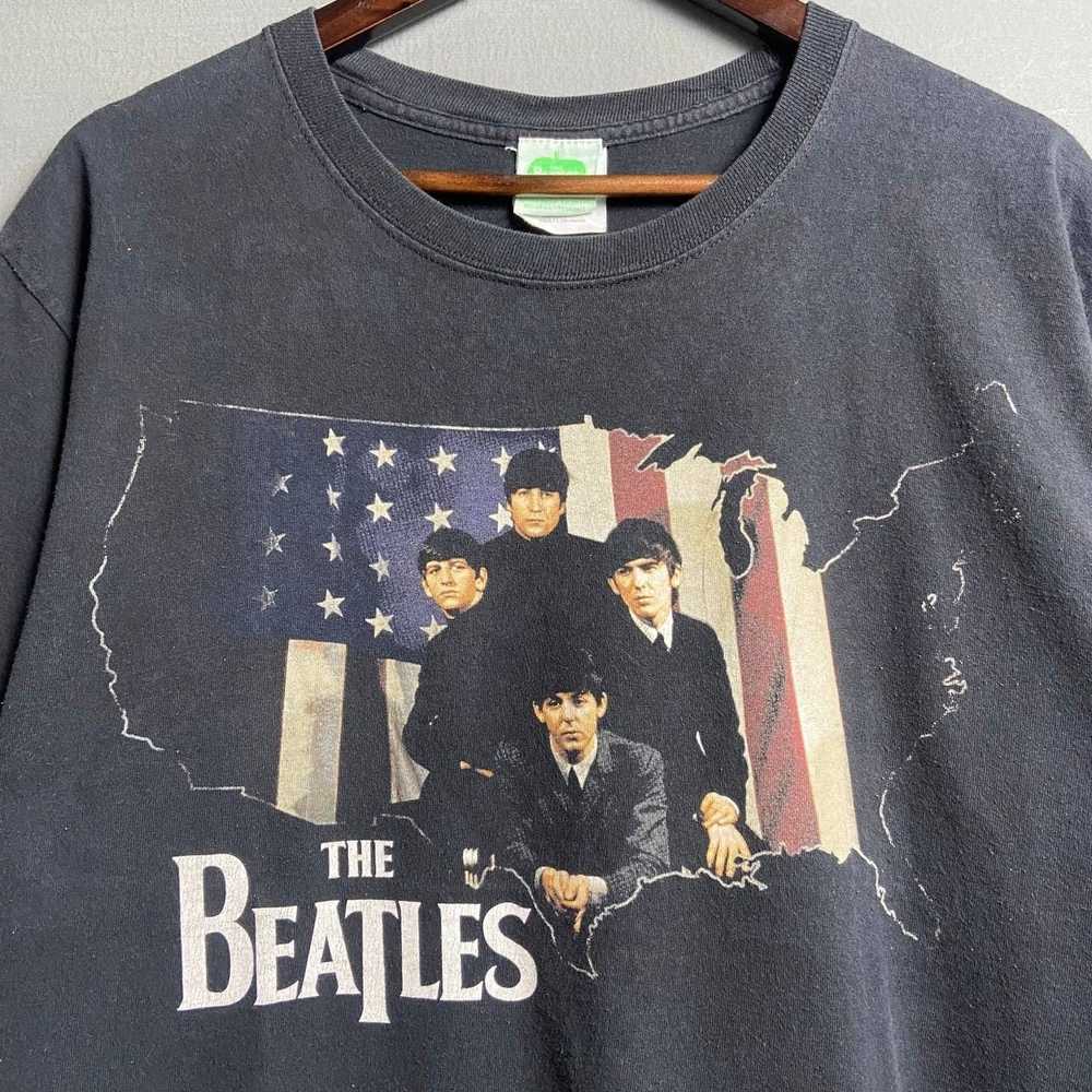 Band Tees × Rock T Shirt × Vintage The Beatles Th… - image 3