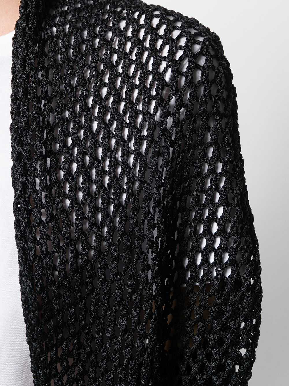 Yohji Yamamoto Pre-Owned 2000s asymmetric knitted… - image 5