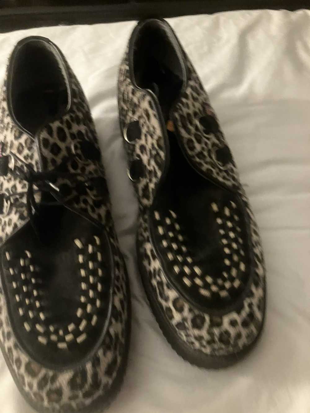 T.U.K. Footwear Vintage Tuck Creepers Leopard pri… - image 3