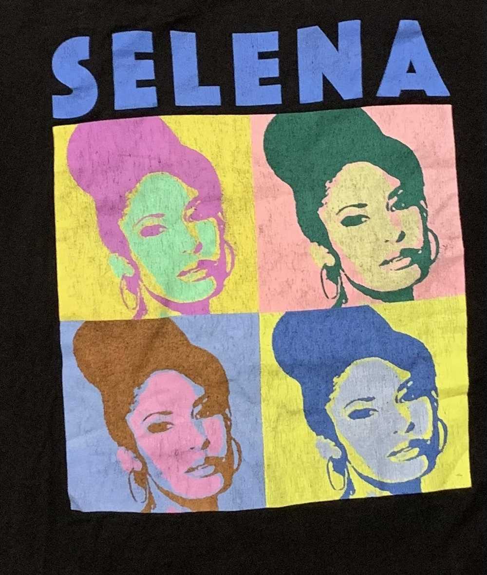 Band Tees × Rap Tees × Vintage Vintage Selena T S… - image 2