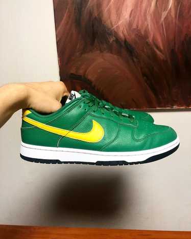 Nike × Streetwear Nike Dunk Low Green/Yellow ID by