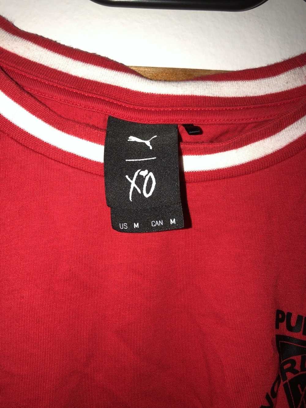 Puma × The Weeknd × XO Puma XO The Weeknd T-Shirt Red… - Gem