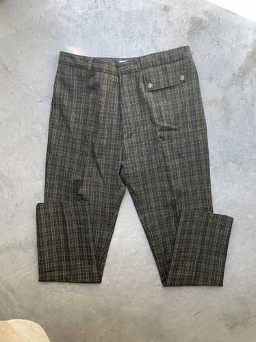 Cmmn Swdn Stenson Neon Check Tapered Pants