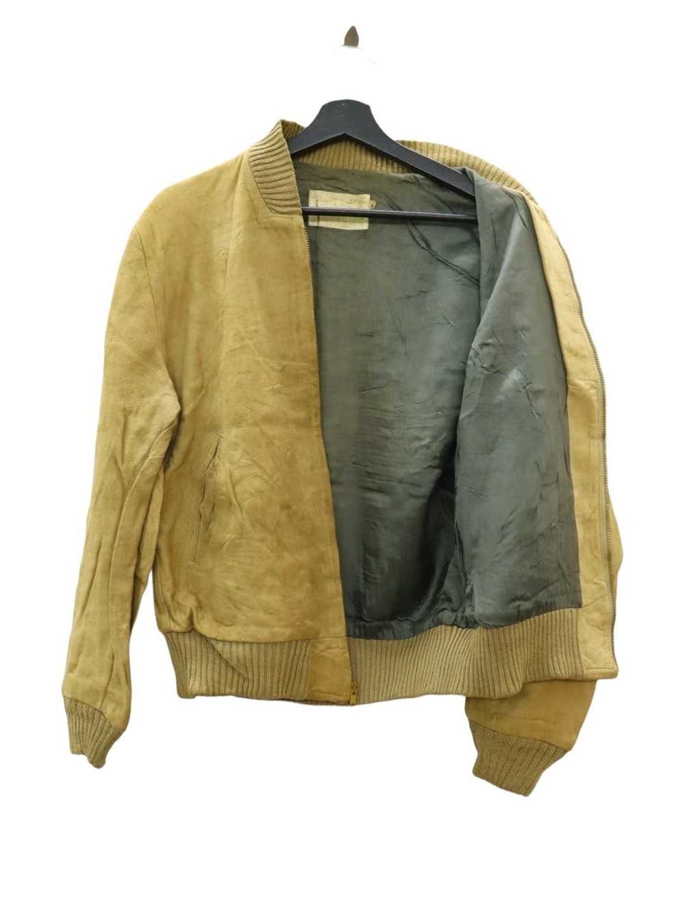 Leather Jacket × Very Rare × Vintage Vintage 50's… - image 3