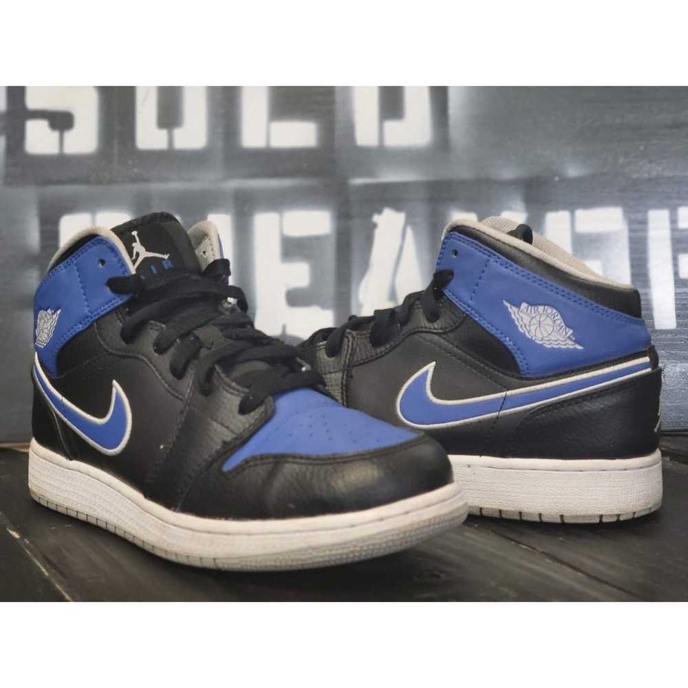 Jordan Brand 2013 Jordan 1 Mid Black/Royal Basket… - image 1