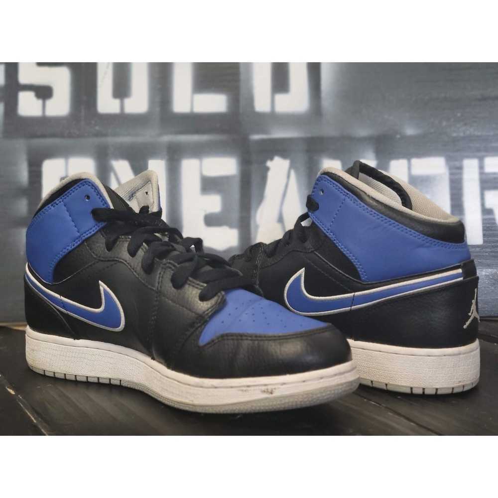 Jordan Brand 2013 Jordan 1 Mid Black/Royal Basket… - image 2