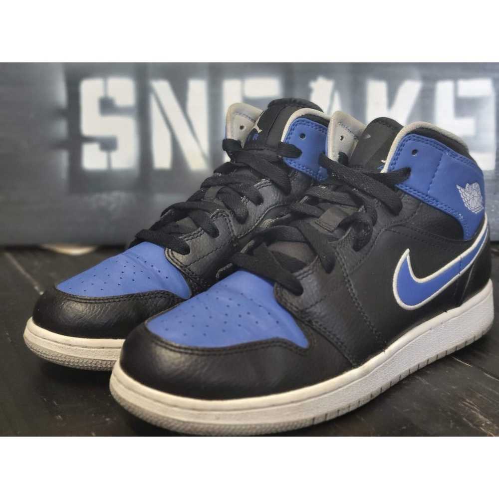 Jordan Brand 2013 Jordan 1 Mid Black/Royal Basket… - image 3