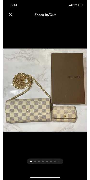 Louis Vuitton Louis Vuitton wallet and key wallet