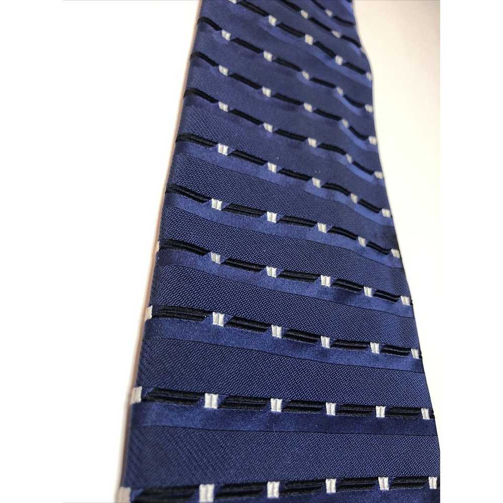 Barneys New York Barneys NY Blue Ladder Pattern 1… - image 2