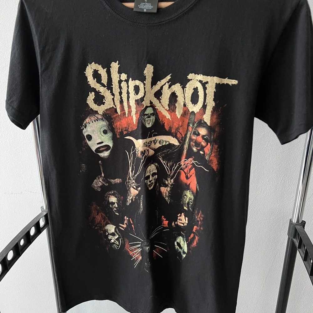 Band Tees × Rock T Shirt × Slipknot Slipknot 2014… - image 3