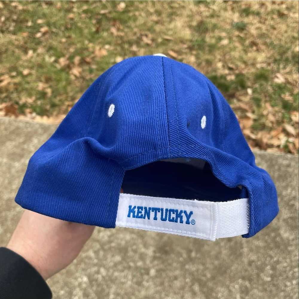 Ncaa Y2K University of Kentucky Velcro Hat - image 3