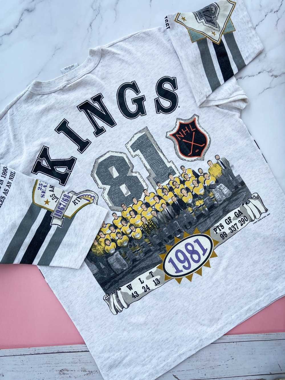 Vintage Kings NHL 1992 Tag Lone Gone Vintage Tshi… - image 1