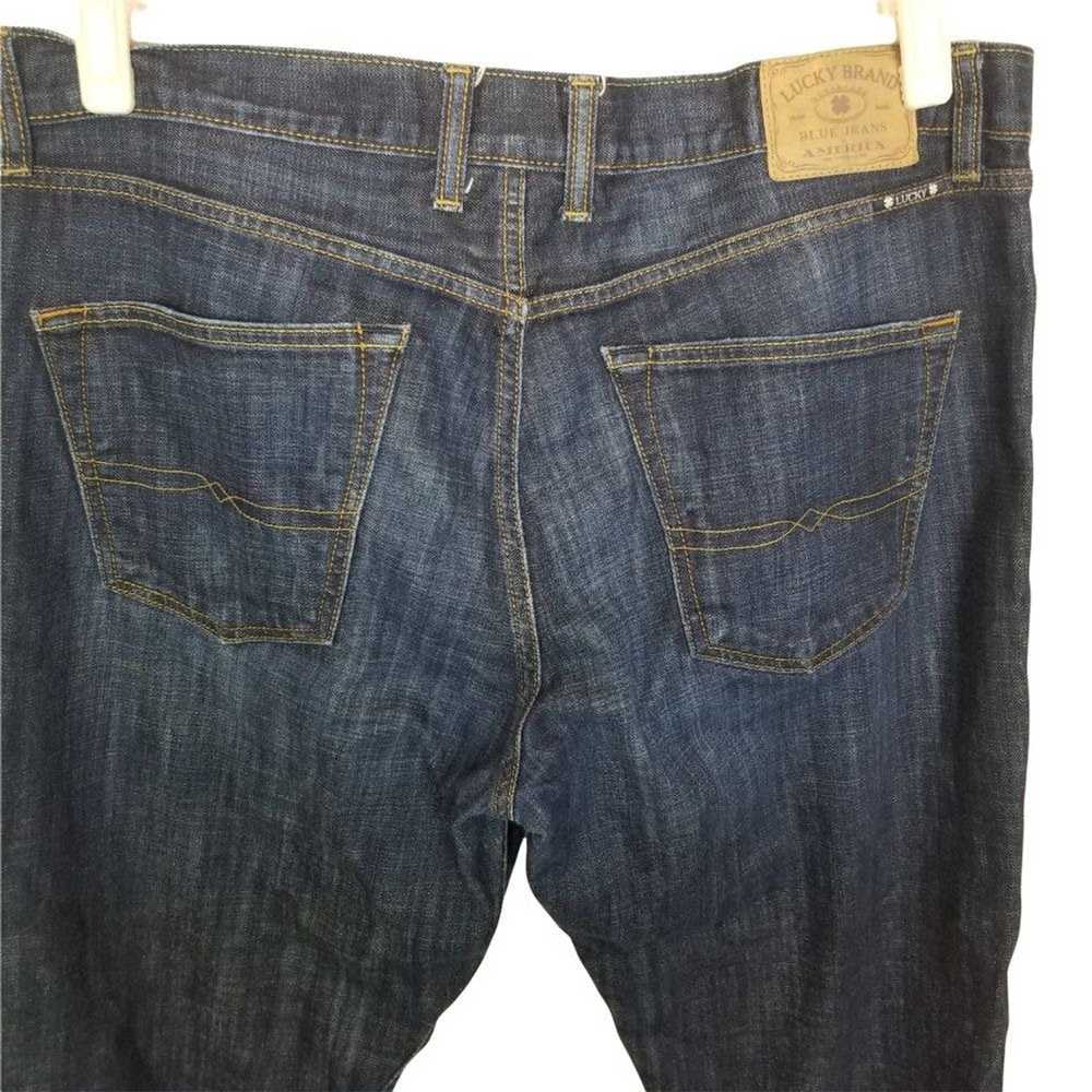 Lucky Brand Lucky Brand Mens 38X32 Dark Wash 221 … - image 7