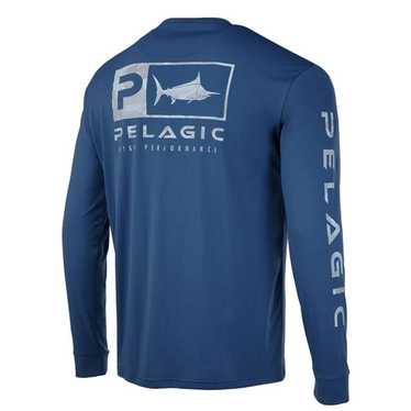 Pelagic Aqua L/S Women's Solar Performance Shirt