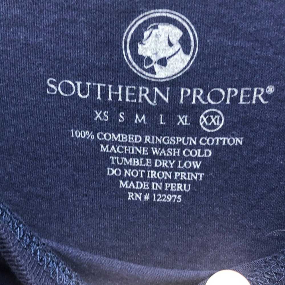 Southern Proper - Southern Proper Unixex Navy Sho… - image 3