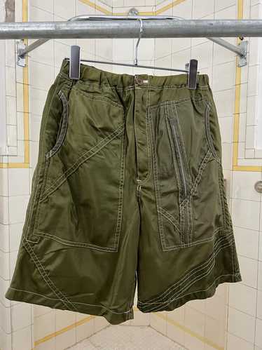 2000s Jipijapa Reconstructed Parachute Shorts - Si