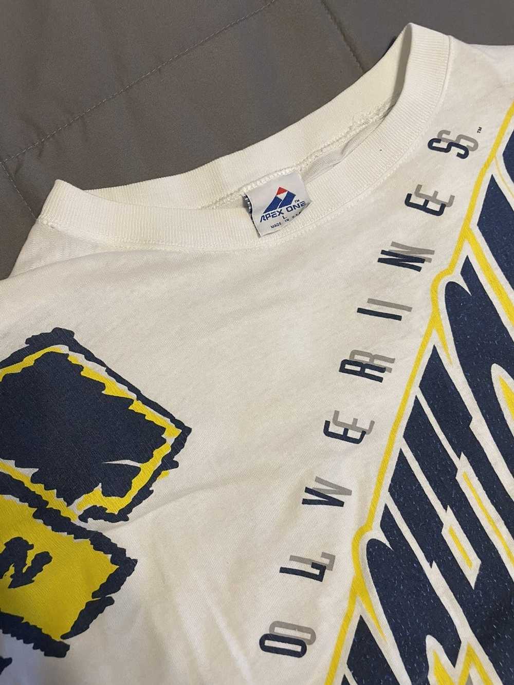 Vintage Vintage Michigan Wolverines Football T sh… - image 2