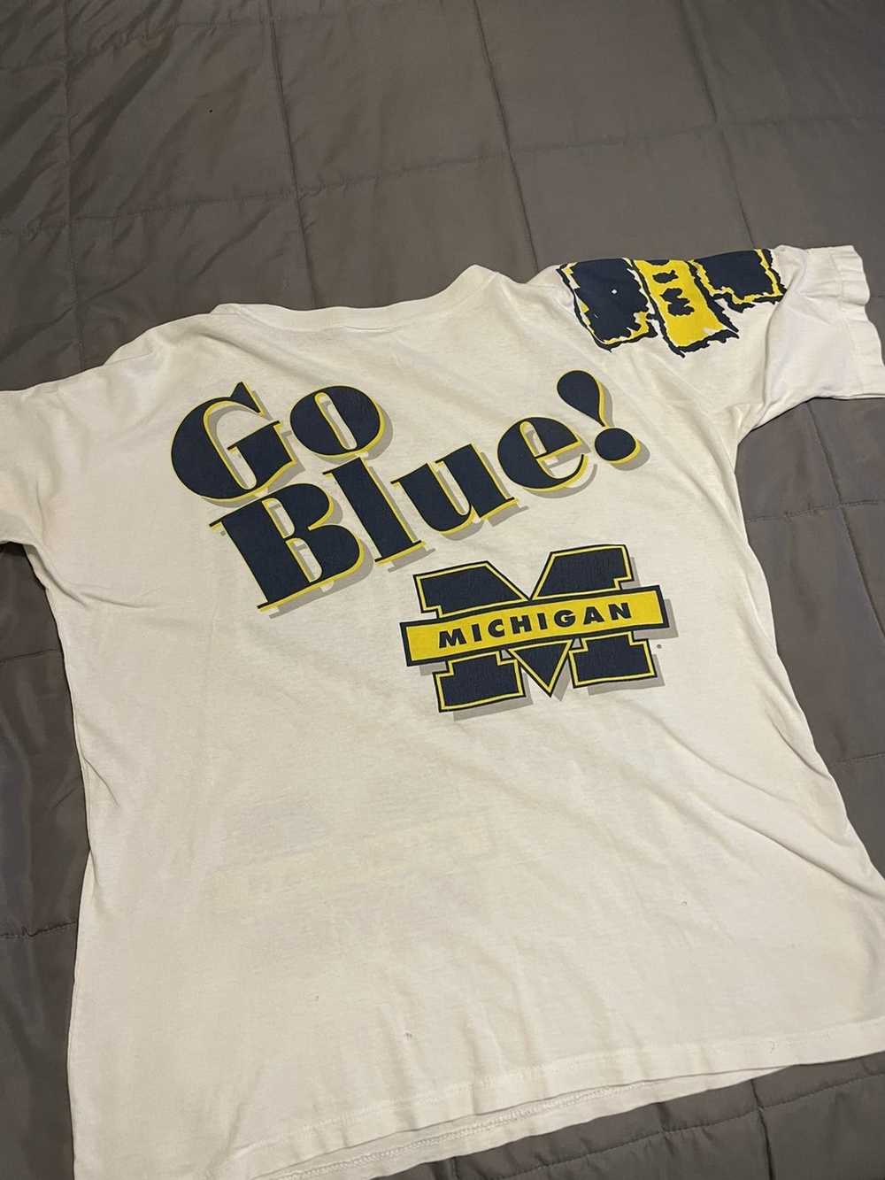 Vintage Vintage Michigan Wolverines Football T sh… - image 3