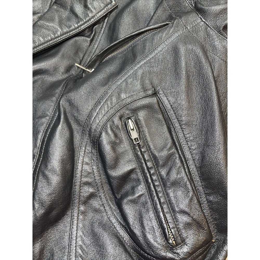 Wilsons Leather 2000 WILSONS Leather Biker Bumper… - image 11