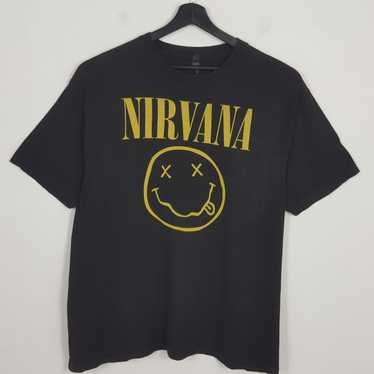 Kurt Cobain × Nirvana × Rock T Shirt Vintage NIRV… - image 1