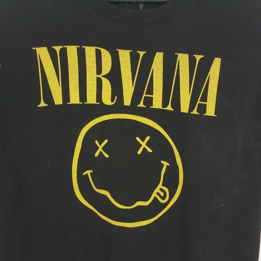 Kurt Cobain × Nirvana × Rock T Shirt Vintage NIRV… - image 2