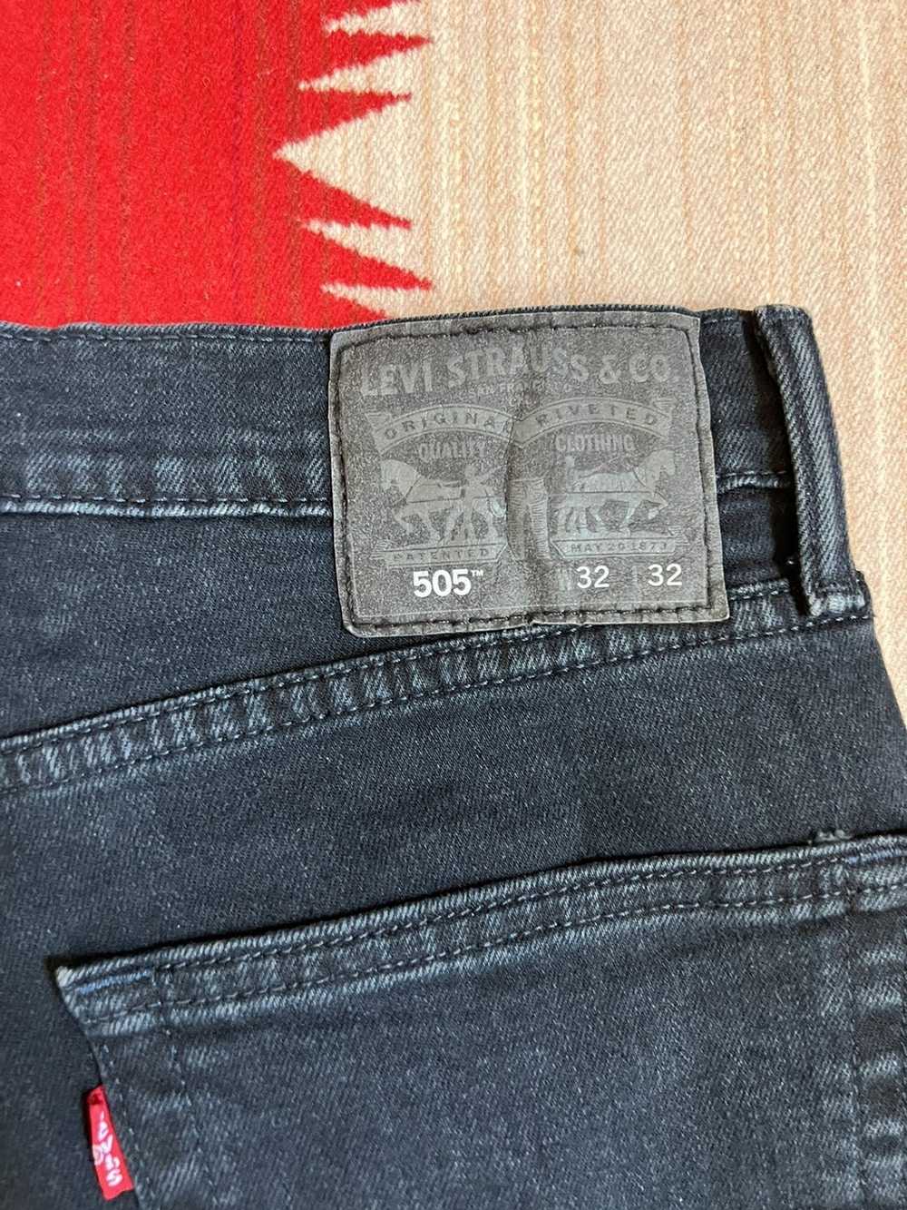 Levi's 505 overdyed navy blue - image 5